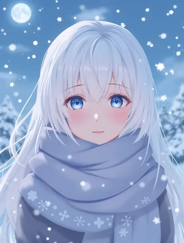 雪原静 立绘